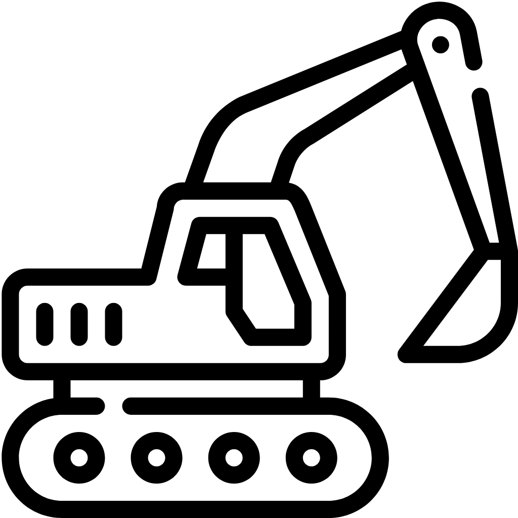 Black Minimalist Outline Icons Icon Set
