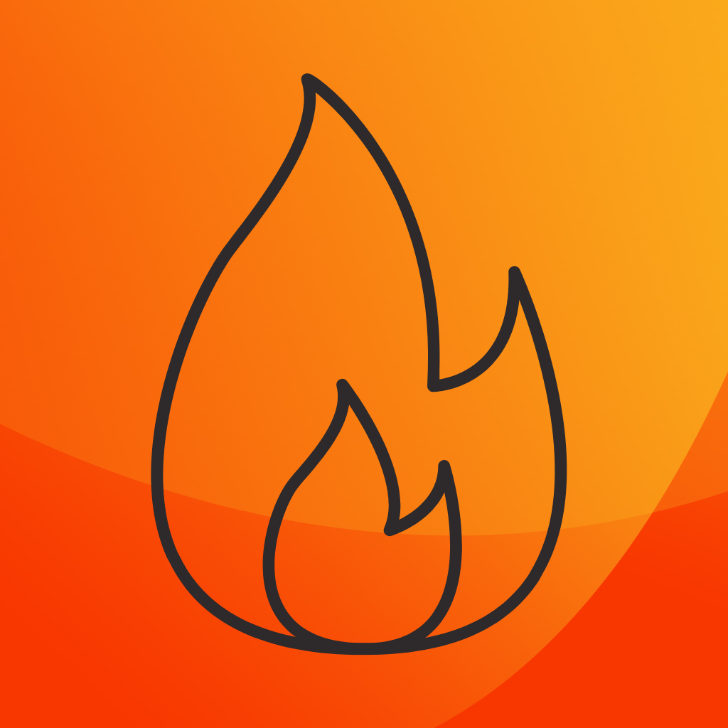 Oil and gas industry icon showing a flame symbol, representing SSP’s forged components used in drilling, extraction, and energy production applications.