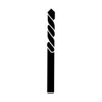 drill bit shank icon